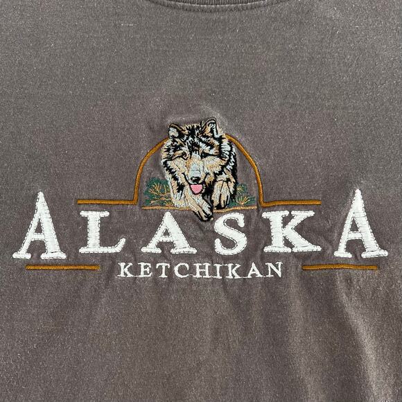 Y2K Alaska Ketchikan tshirt 2000s vintage - Picture 3 of 5